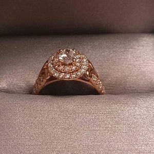 Rose Gold Engagement RIng